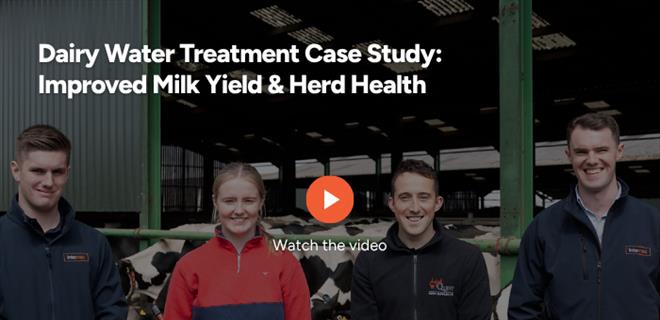 Dairy Water Treatment Case Study: Improved Milk Yield & Herd Health