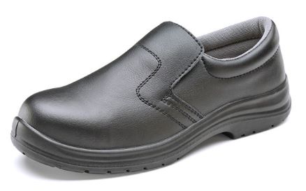 Micro-Fibre Slip On Shoe - Black - Size 9 (43)