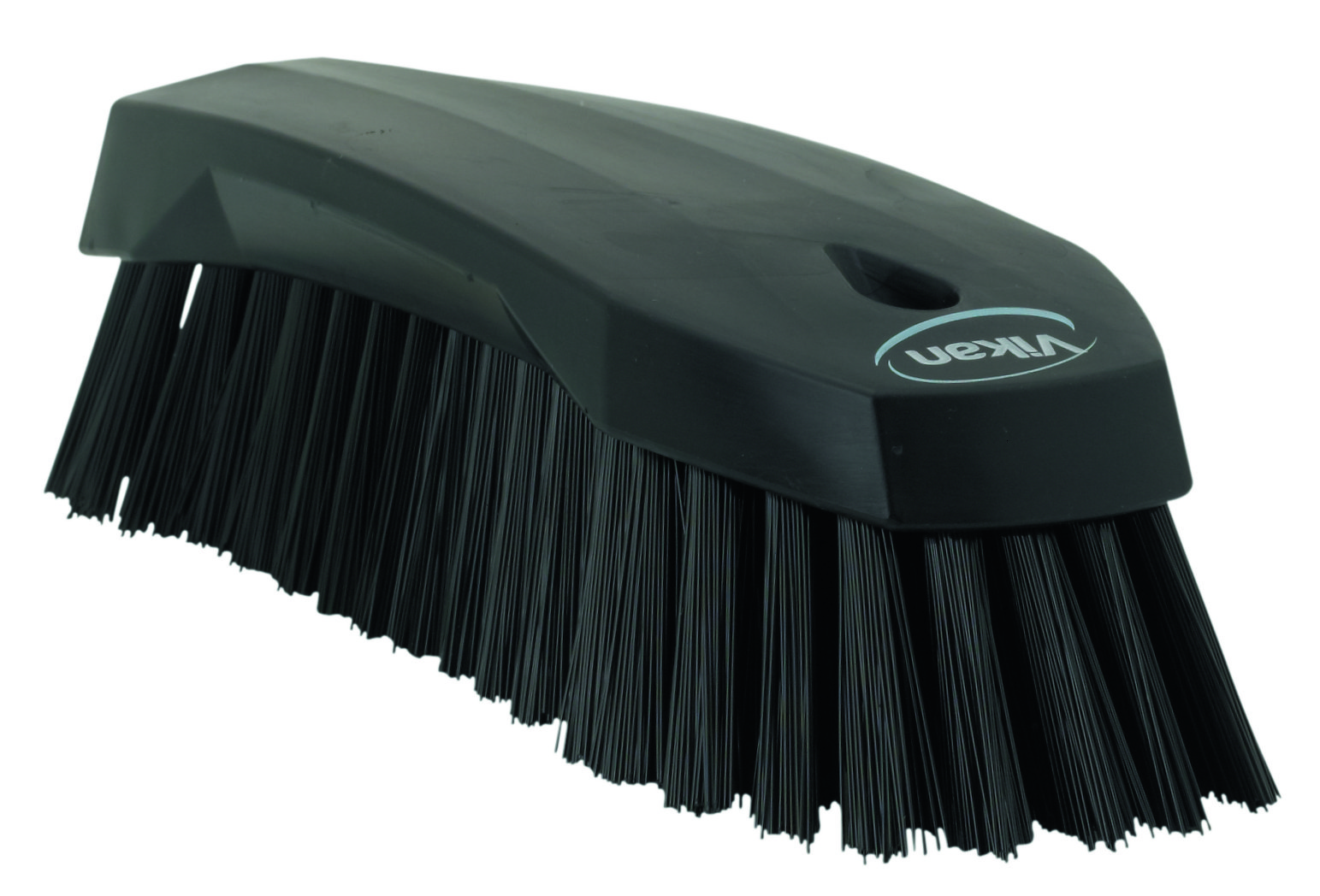 Vikan Hand Brush L, 200mm, Hard - Black