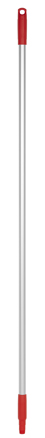 Vikan Aluminium Handle, Diam. 25mm, 1460mm - Red