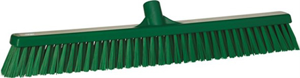 Vikan Broom, 610mm, Soft/Hard - Green