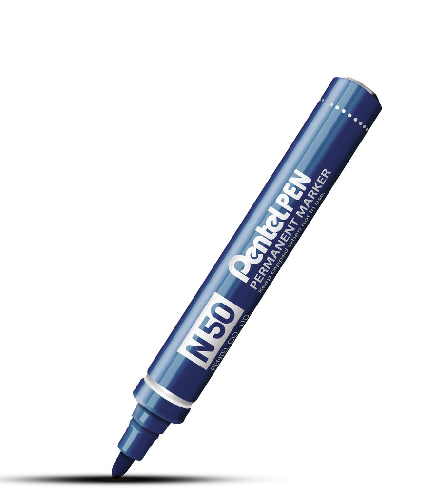 Pentel Permanent Marker, Pack of 12 - Blue