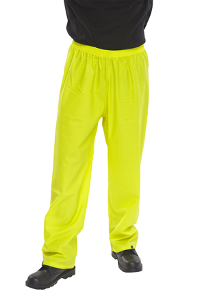 Waterproof Trousers, Yellow - XL