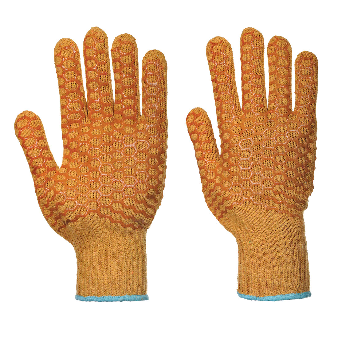 Criss Cross Glove, Orange - XL