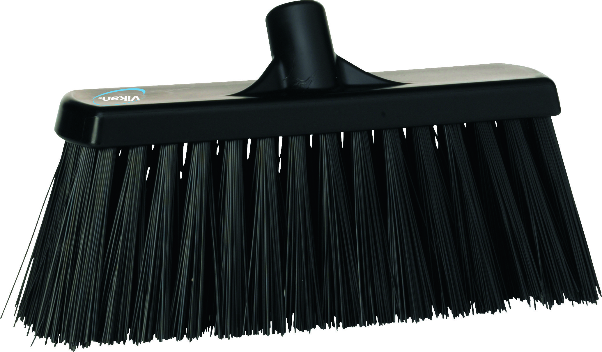 Vikan Broom, 330mm, Very hard - Black