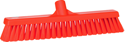 Vikan Broom, 410mm, Soft - Orange