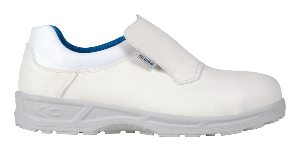 Cofra CADMO Unisex White Toe Capped Safety Shoe - Size 4 (37)