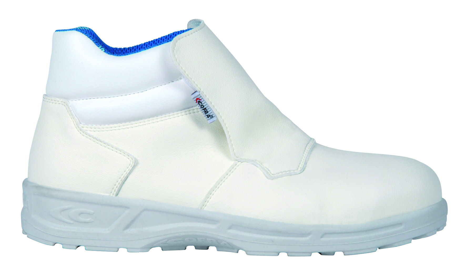 Cofra LAMAR Unisex White Toe Capped Safety Boot - Size 4 (37)