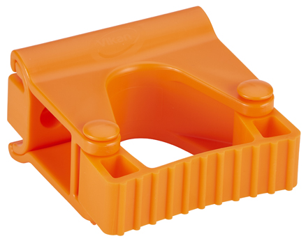 Vikan Hygienic Wall Bracket, Grip Band Module, 82mm - Orange