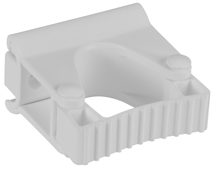 Vikan Hygienic Wall Bracket, Grip Band Module, 82mm - White