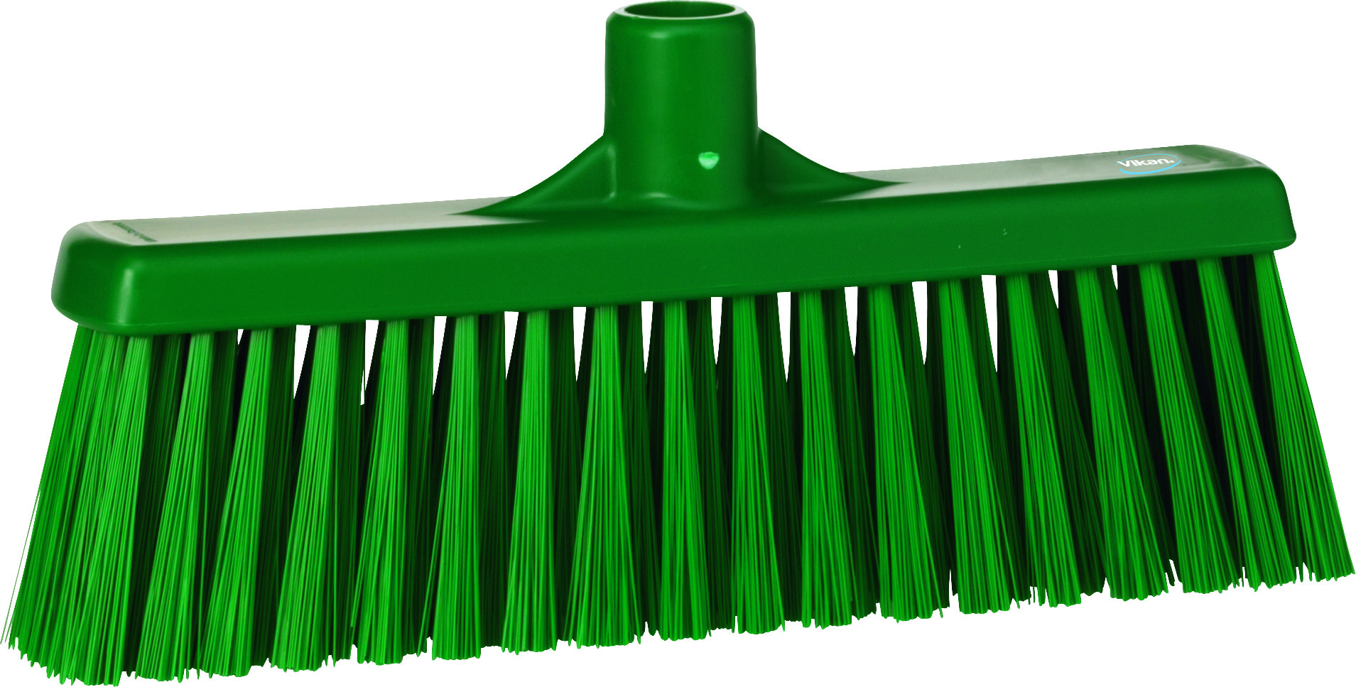 Vikan Broom w/ Straight Neck, 310mm, Medium - Green