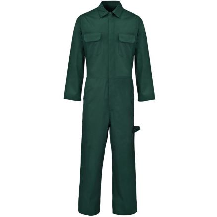 Polycotton Coverall, Green - 4XL