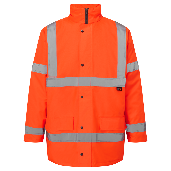 Hi Vis Orange Standard Parka - XL