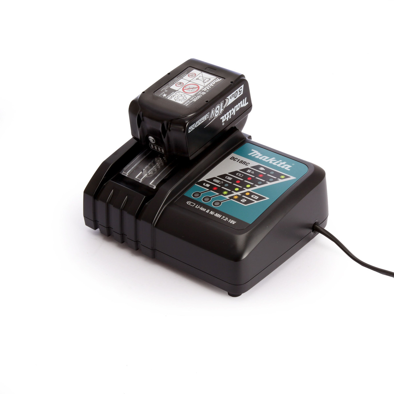 Makita LXT 18V 5.0Ah Battery + Charger Set