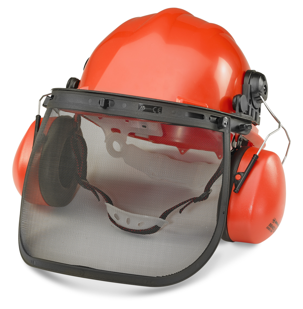 Forestry Kit c/w Helmet,Visor & Ear Muffs - Orange