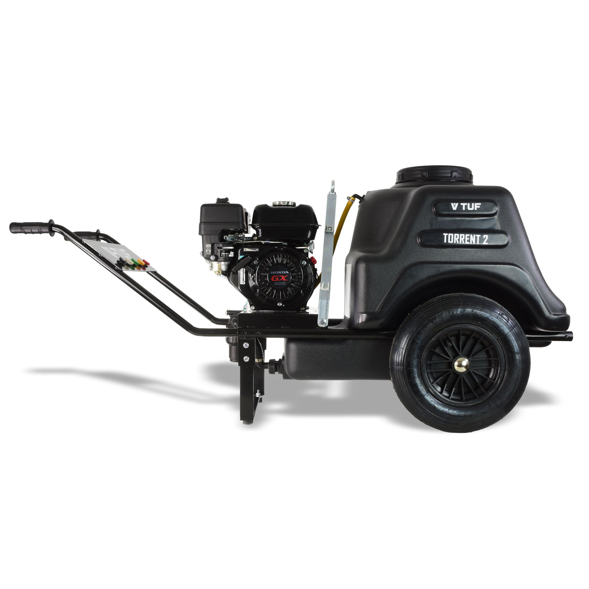 V-TUF TORRENT 2H - 150L PETROL PRESSURE WASHER BOWSER - HONDA GX200 160BAR 13L/MIN