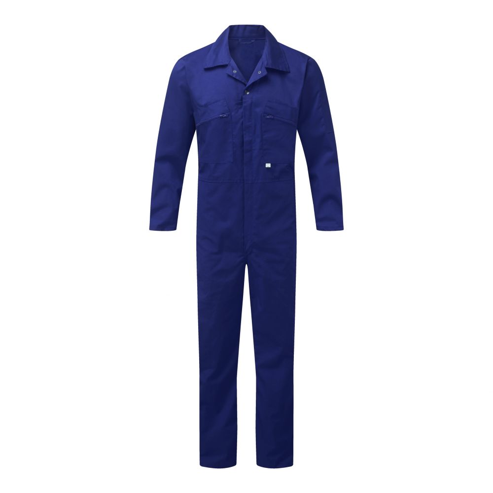 Fort Zip Front Coverall, Royal Blue - Size 48"
