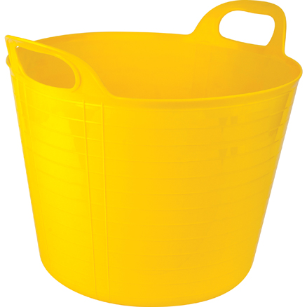 Yellow Flexi-Bucket, 42 Ltr