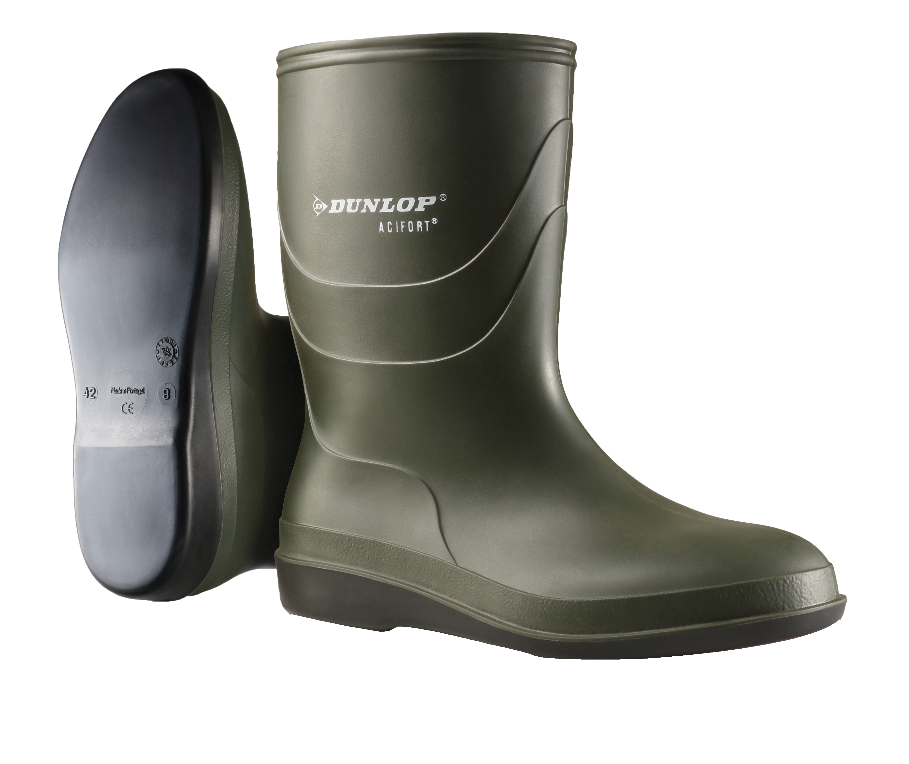 Dunlop Bio-Security Boot, Green - Size 12 (47)