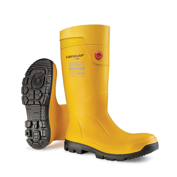 Purofort TerraPro Full Safety, Yellow - Size 12 (47)