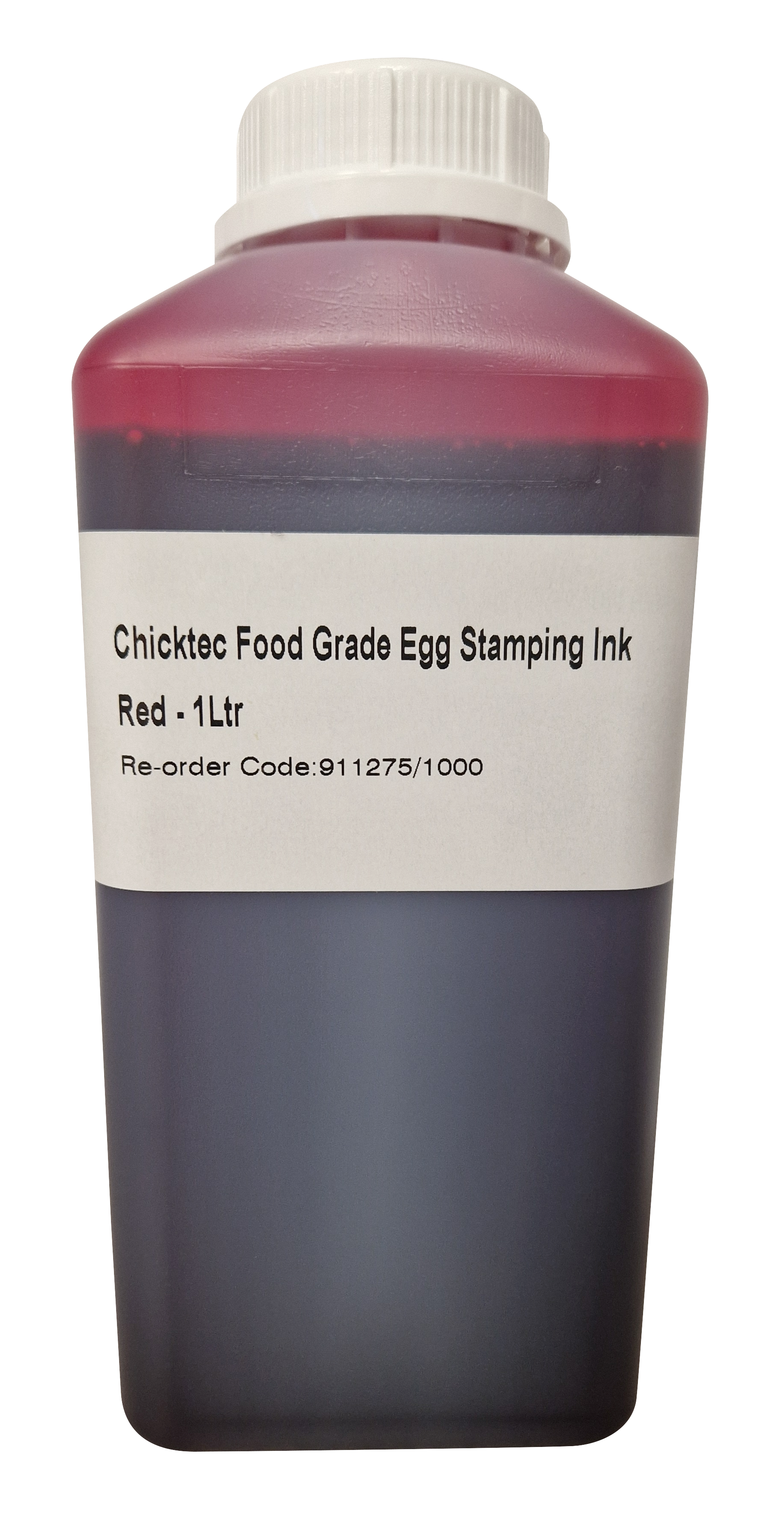 Red Ink for Self Inking Stamp Head - 1000ml