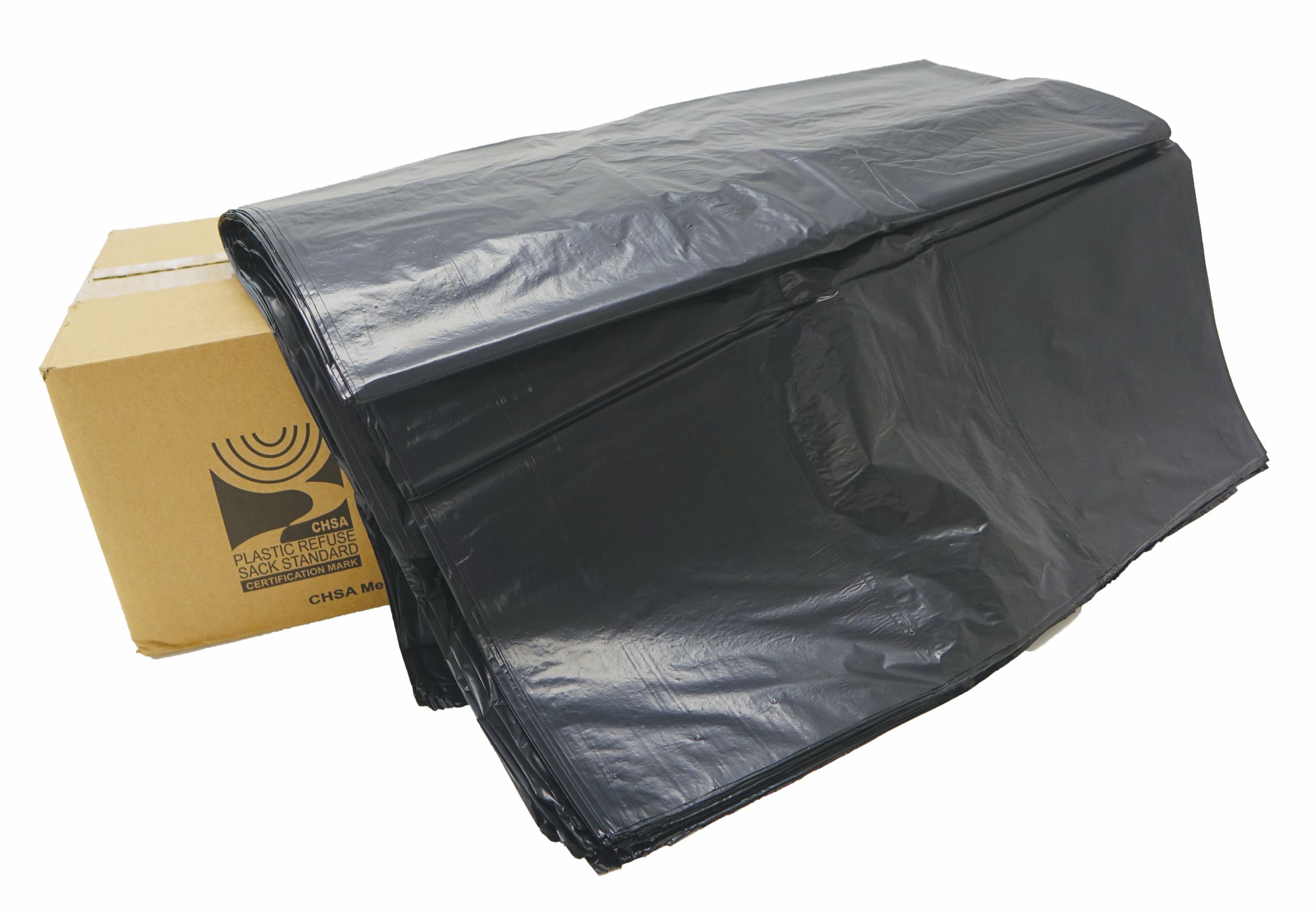 Super Heavy Duty Black Sacks, 20kg