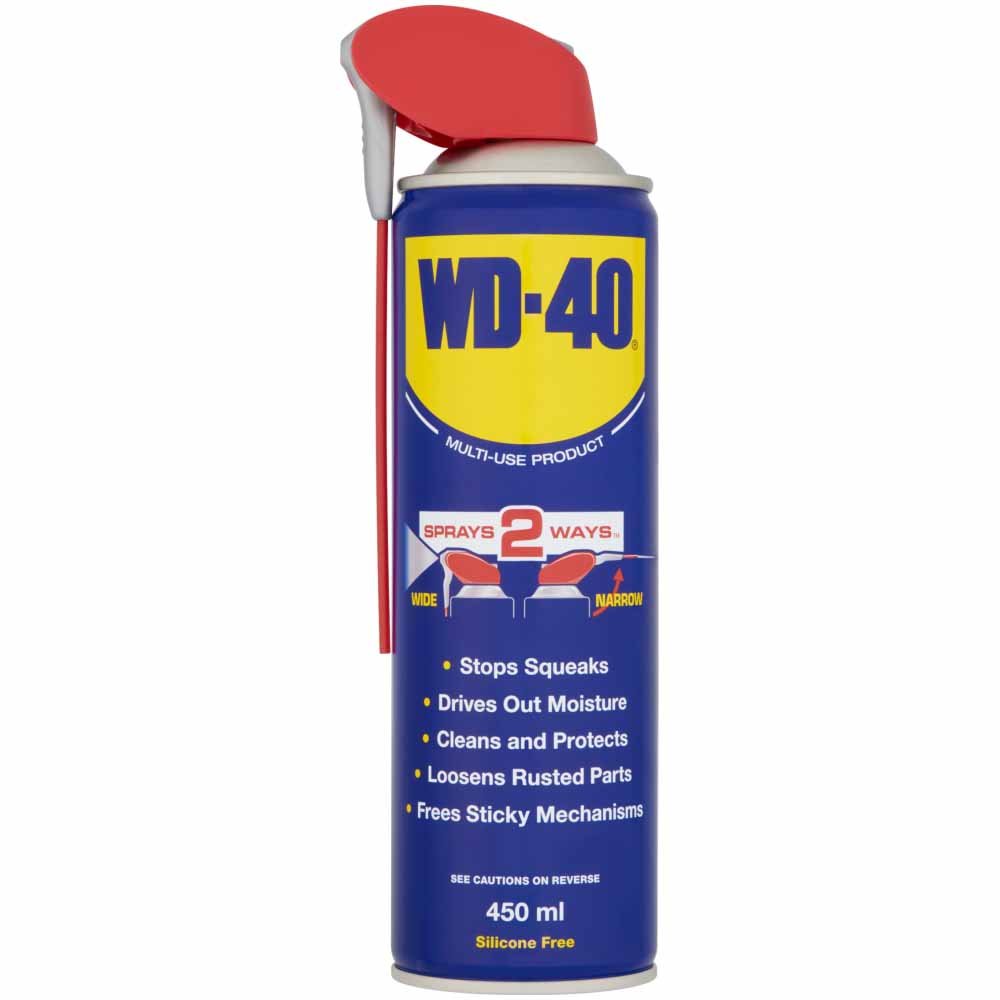 WD40 450ml Aerosol c/w Smart Straw