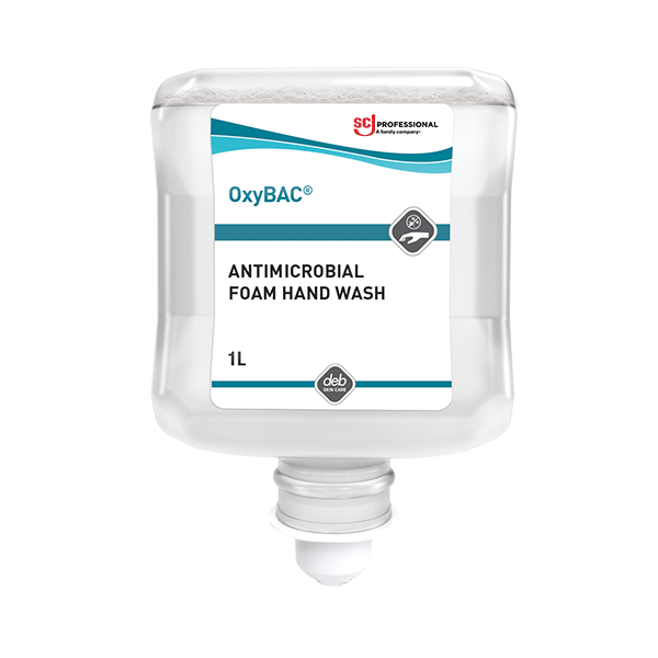 Deb OxyBAC Foam Antimicrobial Handwash 1L