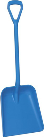 Vikan Shovel, D Grip, 346mm - Blue