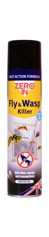 Zero In Fly and Wasp Killer Aerosol, 300ml