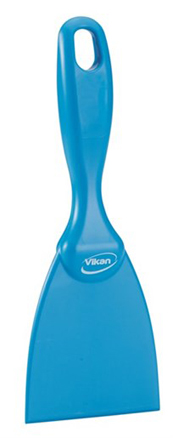 Vikan Hand Scraper, 75mm - Blue