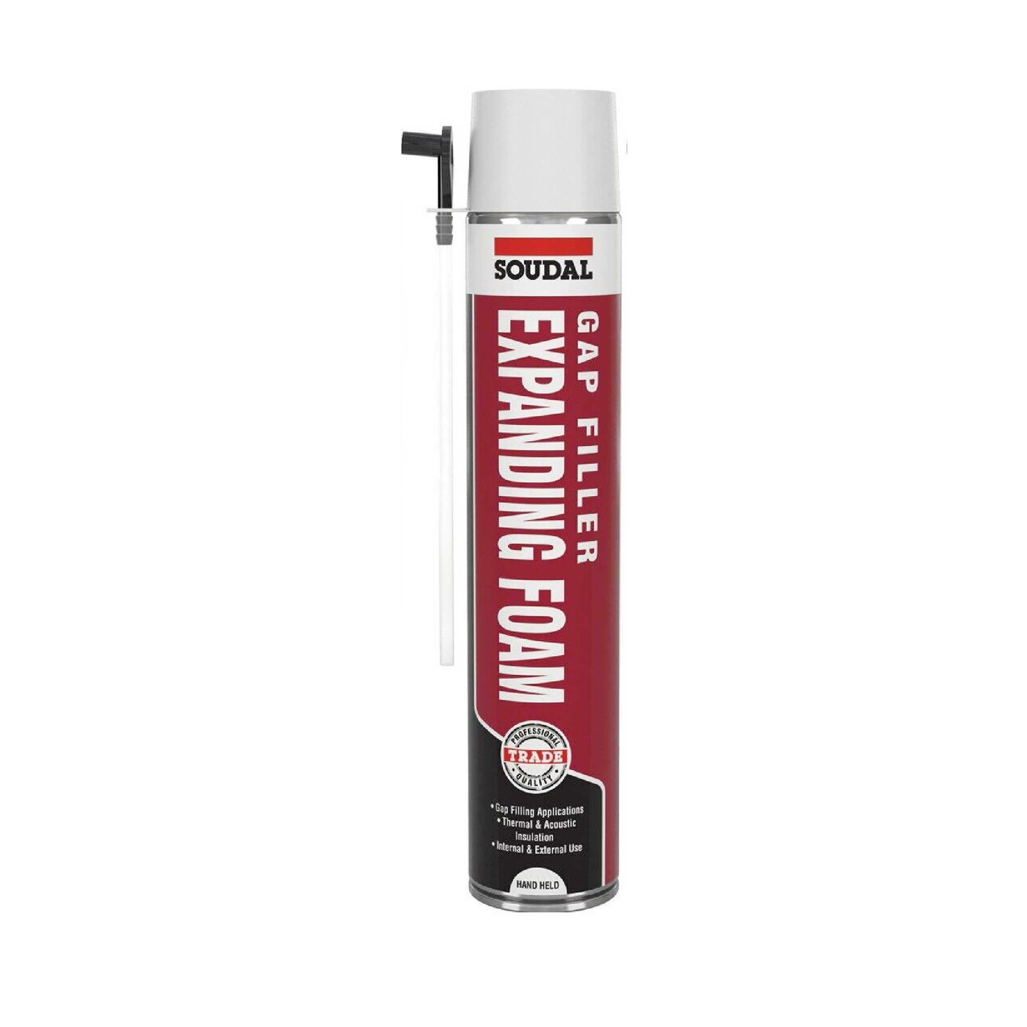 Soudal Hand Held Expanding Foam - 750ml